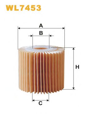 WIX FILTERS wl7453 -  Фильтр масляный двигателя